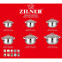 12 dalių nerūdijančio plieno rinkinys ZILNER ZL-8101