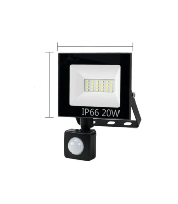 LED lempos - lauko šviestuvai atsparūs drėgmei IP66 20W 