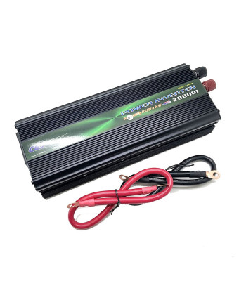 Automobilinis įtampos keitiklis CEJ 2000P 24v-220V 2000W + USB