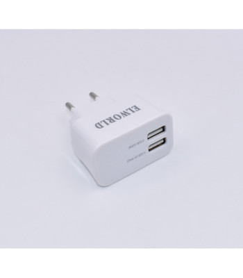 Adapteris - tinklo įkroviklis 2 USB