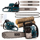 Benzininis grandininis pjūklas 5.9KW su dviem šinom ir grandinėm BOXER BX-104
