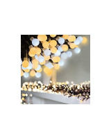 Kalėdinė 200 LED girlianda Burbuliukai su žėrėjimo efektu – 15 m, IP44