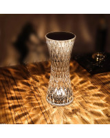 Deimantinė kristalinė LED lempa valdoma lietimu arba pulteliu 19cm