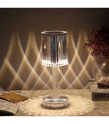 Deimantinė kristalinė LED lempa valdoma lietimu arba pulteliu BRILIANT