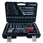 Galvučių ir raktų komplektas 121 daliu BOXER BX-013M