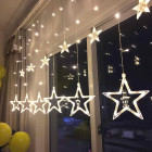 Kalėdinė LED dekoracija - girlianda Žvaigdės 