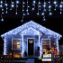 Kalėdinės LED girliandos varvekliai 300Led lempučių - 11m STANDART PLIUS