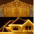 Kalėdinės LED girliandos varvekliai 300Led lempučių - 11m STANDART PLIUS