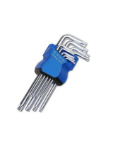 L-formos žvaigždučių raktų rinkinys 9 vnt. FORCE TOOLS RK-4067 T10 - T50