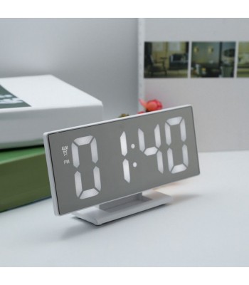 Led veidrodinis - skaitmeninis laikrodis su žadintuvu DS-3618L