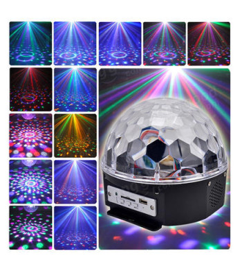 Led disko rutulys su MP3 grotuvu ir Bluetooth