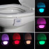 LED naktinė tualeto lempa su judesio jutikliu