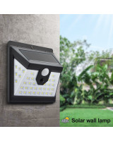 LED šviestuvas su saulės baterija ir judesio davikliu T-2866