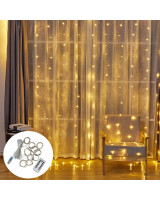200 LED Vielos užuolaida 3x2 m su nuotoliniu valdymu