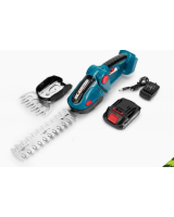 Mini akumuliatorinės krūmų, gyvatvorių ir žolės žirklės BOXER BX-3309