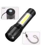 Mini kišeninis žibintuvėlis 2 in 1 