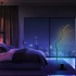 Moderni RGB LED pastatoma lempa - toršeras veido siluetas N1744/22
