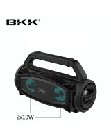 Nešiojama pakraunama Bluetooth kolonėlė su mikrofonu BKK B99
