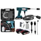 Akumuliatorinis aukšto slėgio plovimo įrenginys su 2 vnt 24V akumuliatoriais BOXER BX-3264