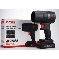 Akumuliatorinis sniego ir lapų pūstuvas su dviem akumuliatoriais 24 V, 1500 mAh, BOXER BX-3285