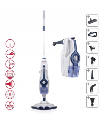 2in1 garinis grindų valymo prietaisas su priedais, 1600W Dirt Devil DD7003