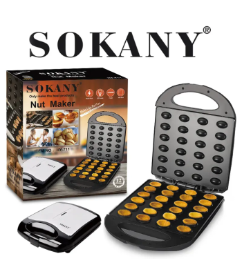 Elektrinė sausainių - riešutukų keptuvė 24vnt. 1400W SOKANY HY-711