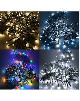 Itin tanki 950 LED lempučių kalėdinė girlianda CLUSTER 11 m