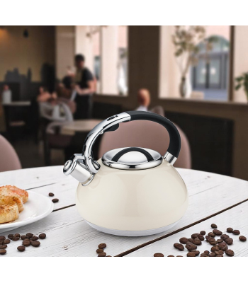 Nerūdijančio plieno virdulys – arbatinukas su švilpuku 3 L, ZILNER ZL-5736