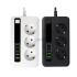 Prailgintuvas 2m su 3 lizdais, 2 USB ir 3 Type-C jungtimis BKL-04EU