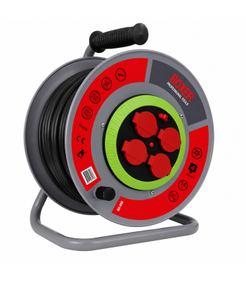 Prailgintuvas su rite 25 m, 3Gx2.5 mm², 2925 W, BOXER BX-856