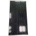 Saulės panelė - skydelis su įtampos reguliatoriumi 20A, VSP-100W 1200x540x60mm FM-332, Juoda