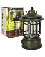 Turistinis LED žibintas pakraunamas nuo saulės S-27
