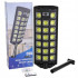 LED COB lęšinis gatvės šviestuvas su saulės kolektoriumi ir valdymo pultu W7100B-8