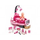 Vaikiškas elektroninis lėlės priežiūros rinkinys su priedais | Baby Nurse | Smoby 220317