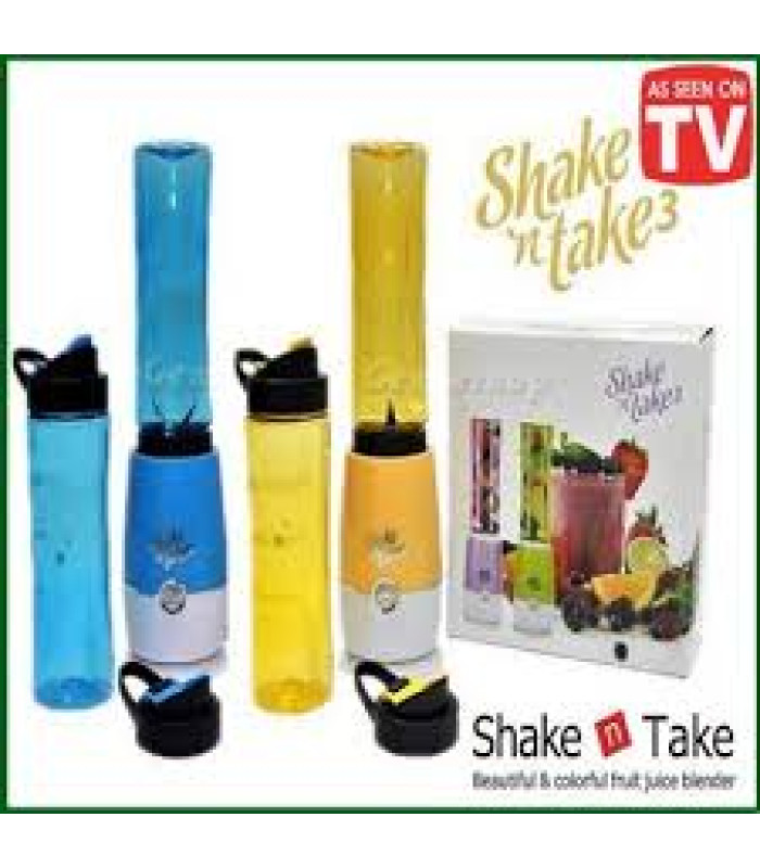 Shake n take 3 - mažas trintuvas su dviems gertuvėmis