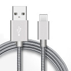 USB 2.0 greito krovimo laidas 1m, TYPE-C | Samsung S8 ir naujesniems