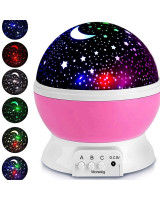 Projektorius - naktinė lemputė DREAM Rožinė