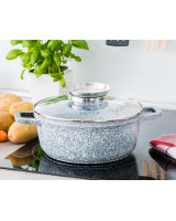 Puodas su keramine ir marmurine danga 3.3L ZILNER ZL-7089