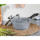 Puodas su marmuro danga 1.3L su stikliniu dangčiu zilner ZL-7079