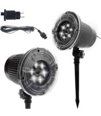 LED projektorius namams - Kalėdų snaigės