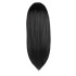 Juodas ilgas perukas moterims P14833