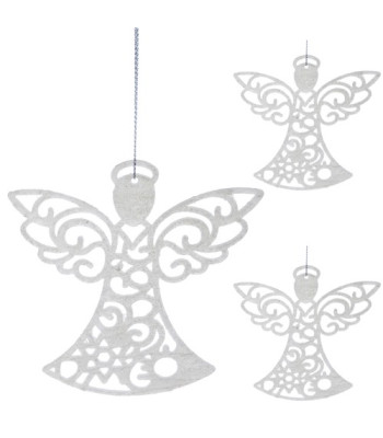 Kalėdinės figūrėlės – angeliukai (3 vnt.)