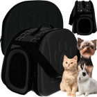Transporter - šuns/katės krepšys - juodas