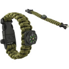 Survivalinė apyrankė 5in1