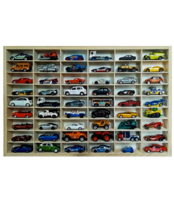 Medinė lentyna automobiliams/žaisliniams automobiliukams KRUZZEL 21998