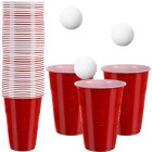 BEER PONG rinkinys - BEER PONG žaidimas – 50 puodelių Ruhha 21232