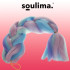 Sintetinių plaukų ombre blue/fiol Soulima 21366