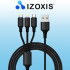 USB laidas 3in1 Izoxis 22194