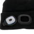 Žieminė kepurė su žibintuvėliu - juoda Trizand 22663