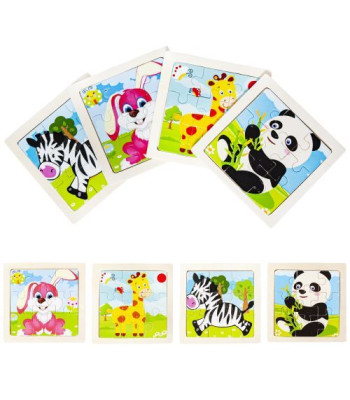Medinė Dėlionė - Puzzle 4 vnt. U10973